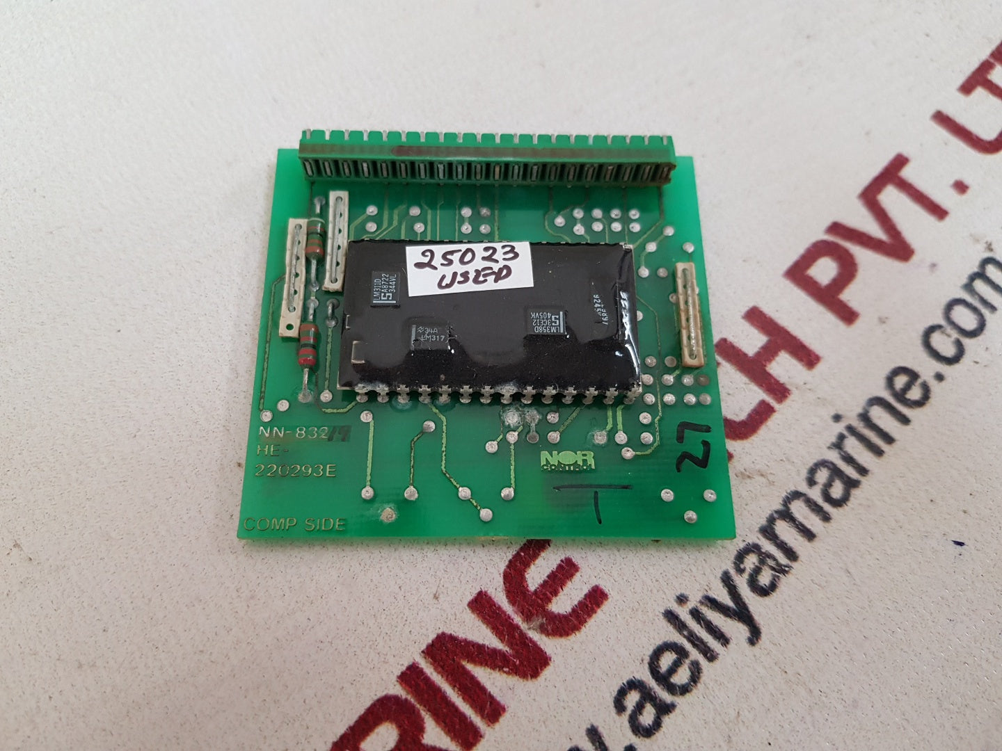 Nor control nn-832 analog input adaptor he-220293e used