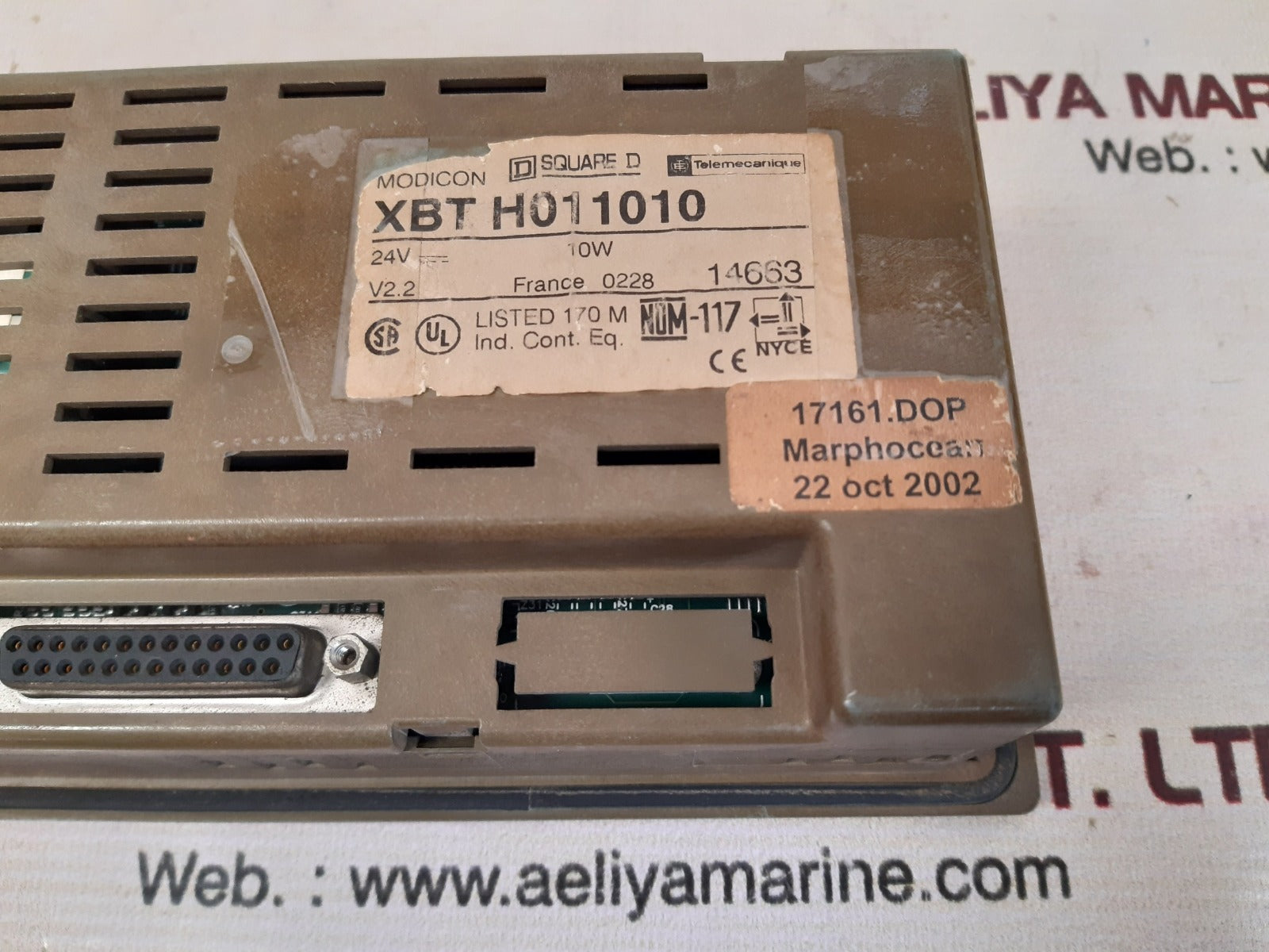 Telemecanique modicon xbt h011010 operator panel 