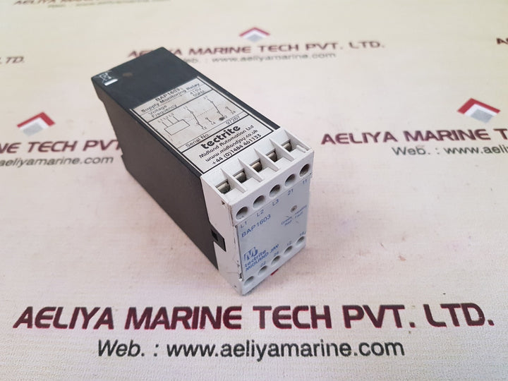 Tectrite midland  jay bap 1603 supply monitoring relay 
