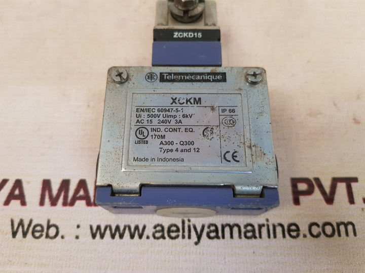 Telemecanique xckm limit switch zckd15 