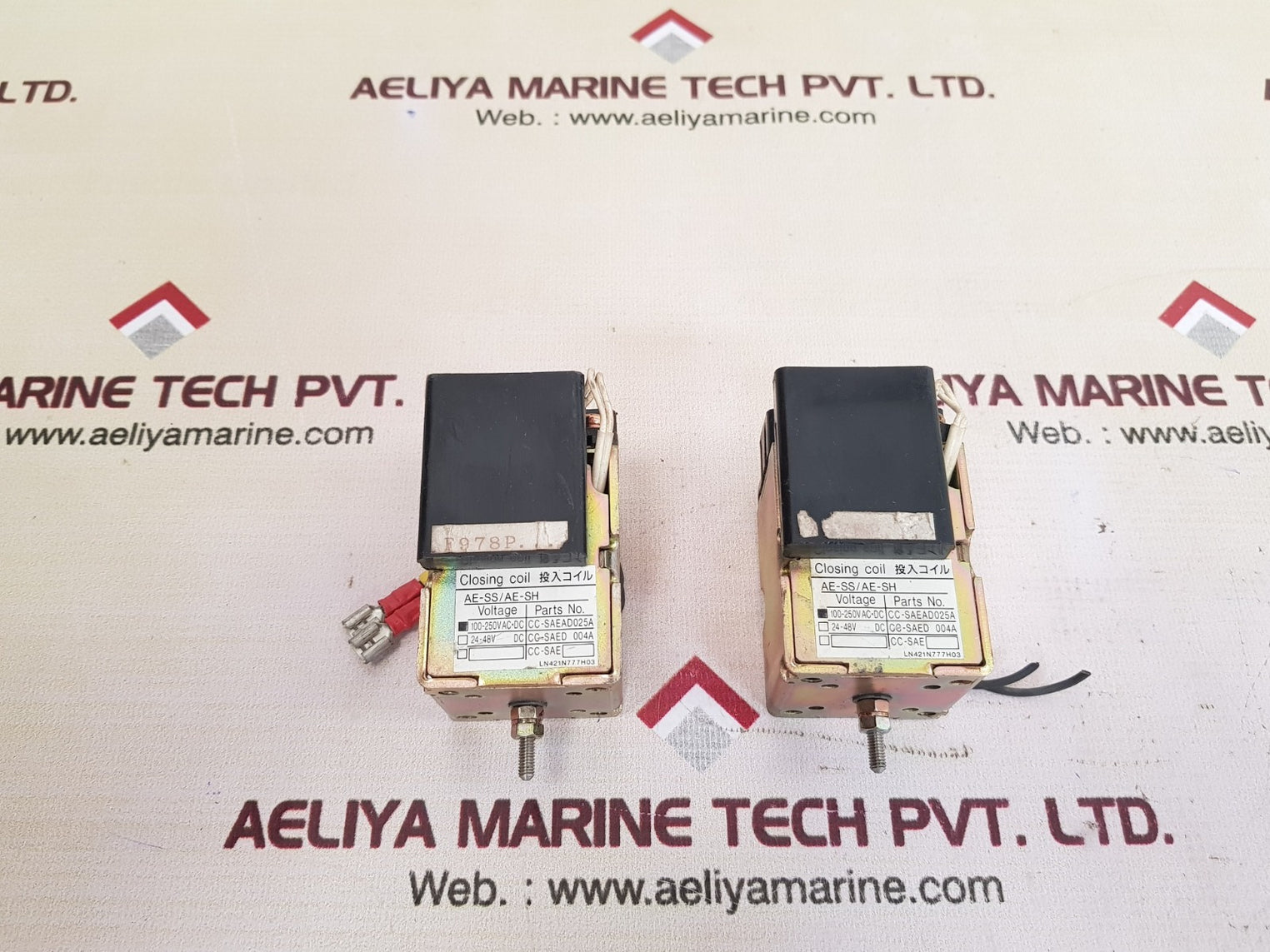 Cc-saead025a ae-ss/ae-sh closing coil 100-250vac dc