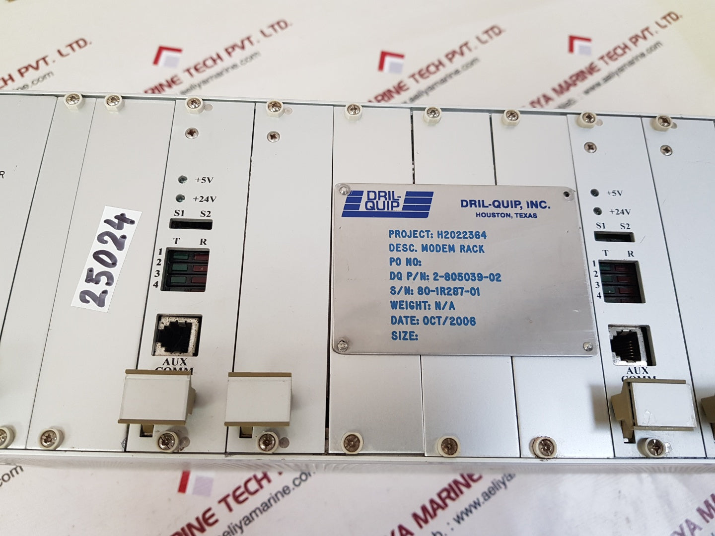 Perry slingsby systems mx104845 fsk modem board