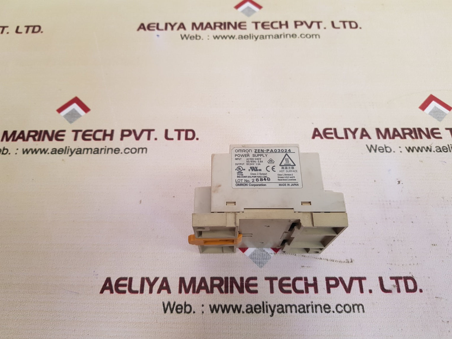 Omron zen-pa03024 power supply module