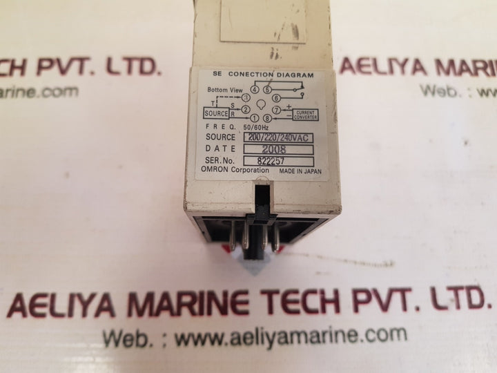 Omron se-kp2n motor protection relay