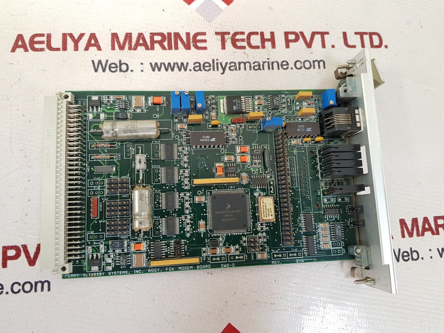 Perry slingsby systems mx104845 fsk modem board