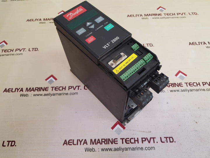 Danfoss vlt 2800 variable speed drive control unit 195n1001 