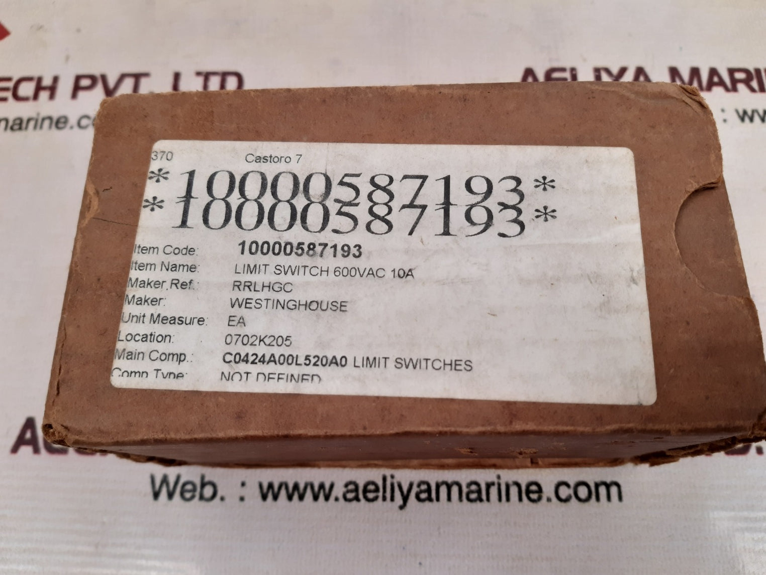 Westinghouse rrlb oil tite limit switch