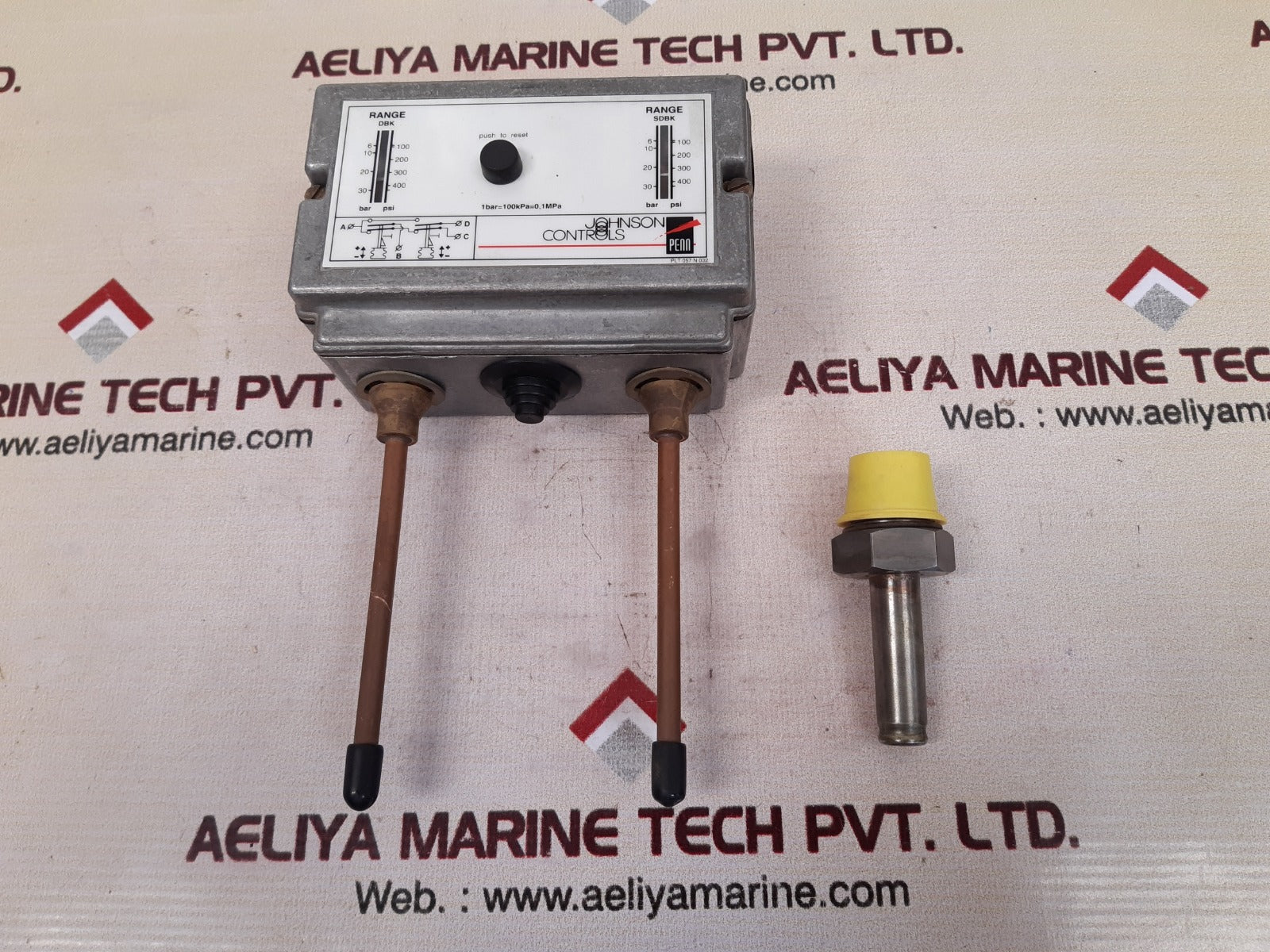 Johnson controls p78plm-9850 dual pressure controller