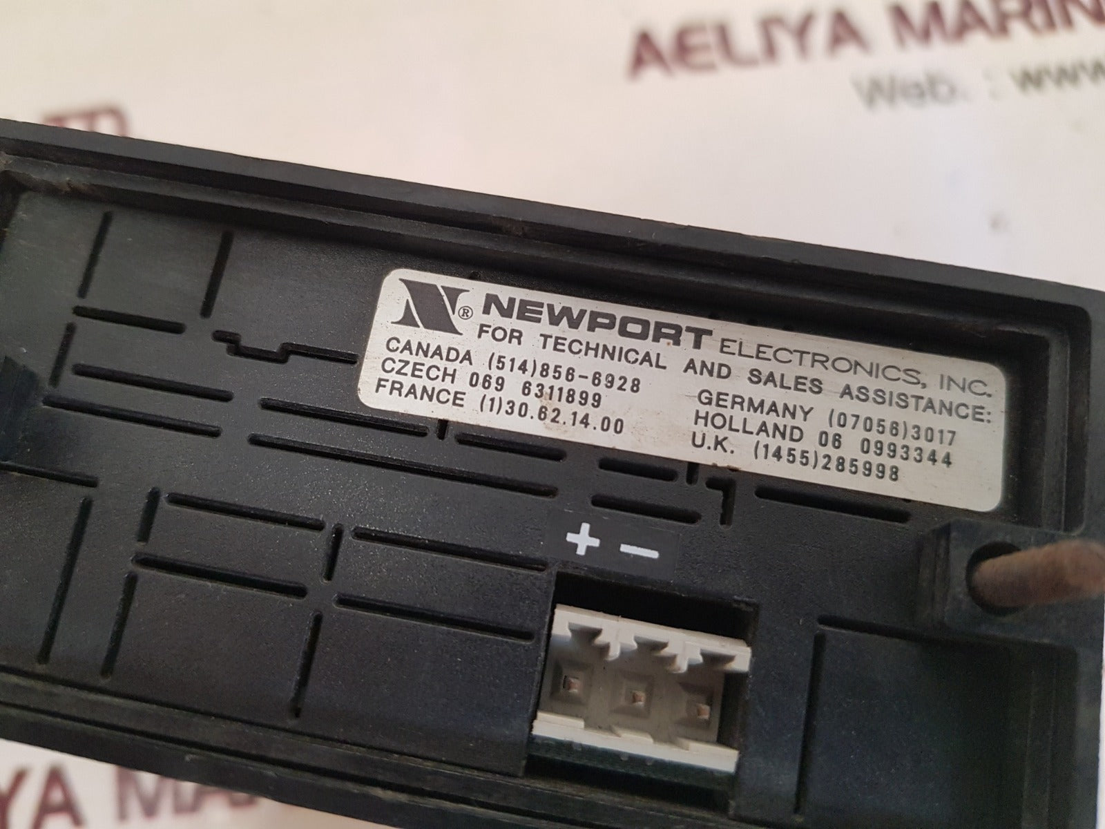 Newport 558b current loop indicator