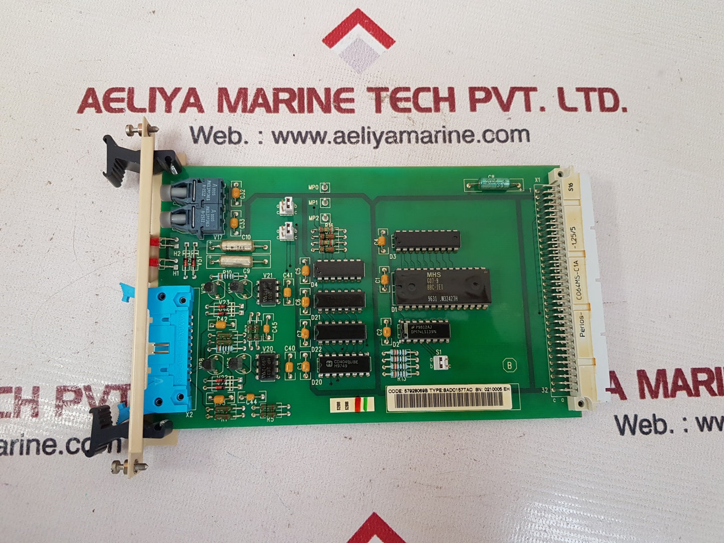 Abb sadc 157 tac tachometer card