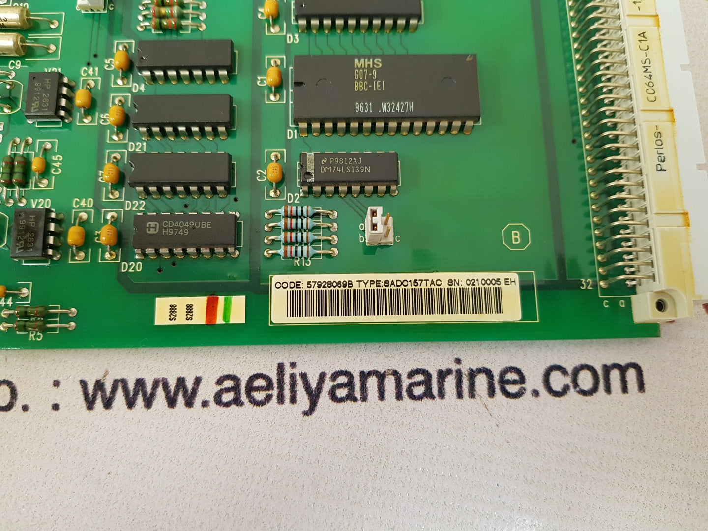 Abb sadc 157 tac tachometer card