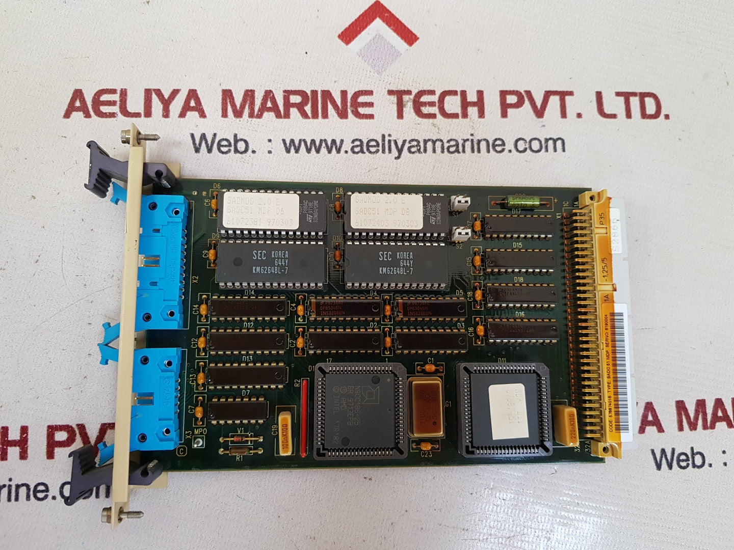 Abb sadc 51 mdp processor modulator card 