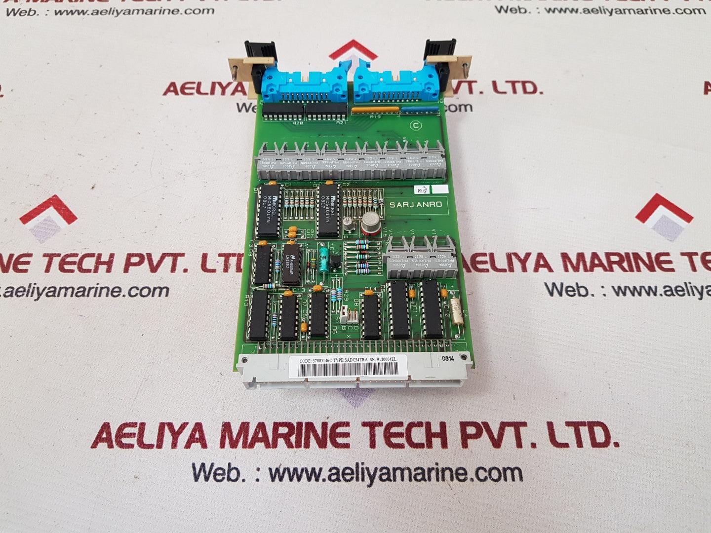 Abb sadc 54 tra pcb card 57883146c