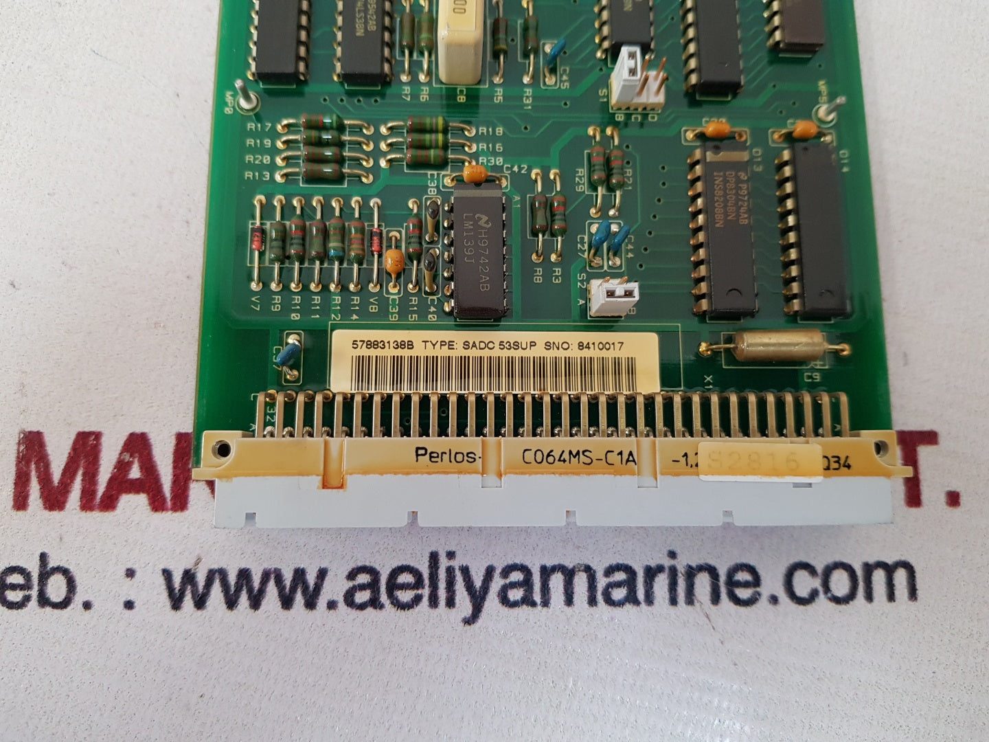 Abb sadc 53 sup modulator processor card 