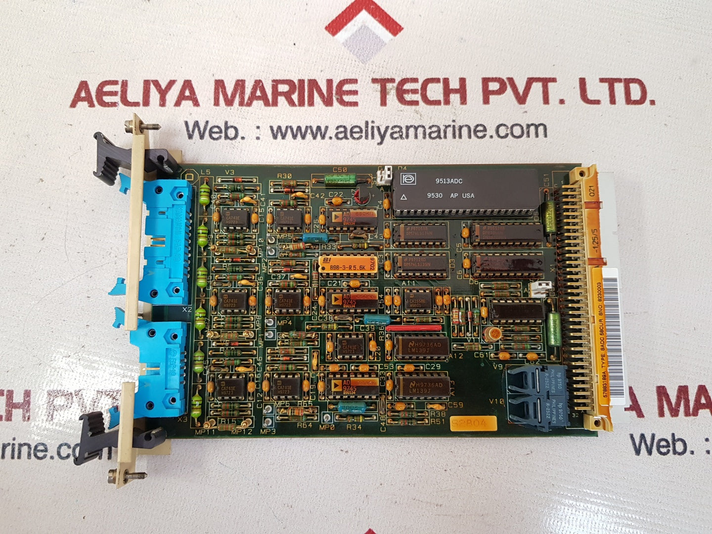 Abb  sadc 58 cur pcb card 