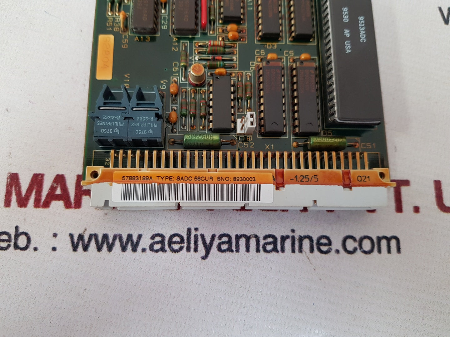 Abb  sadc 58 cur pcb card 