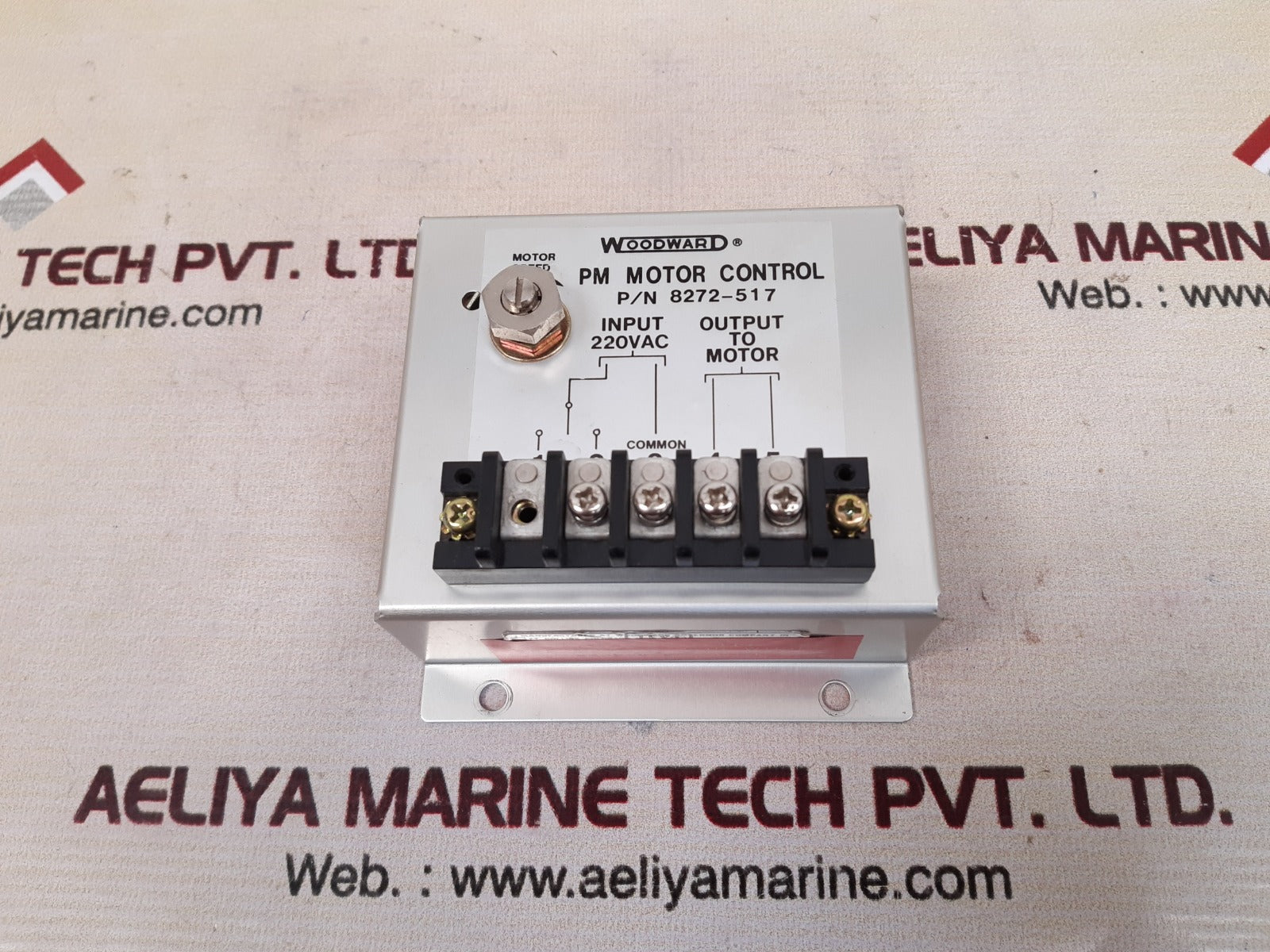 Woodward 8272-517 pm motor control 220vac