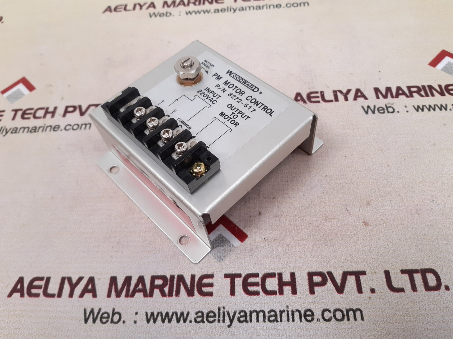 Woodward 8272-517 pm motor control 220vac