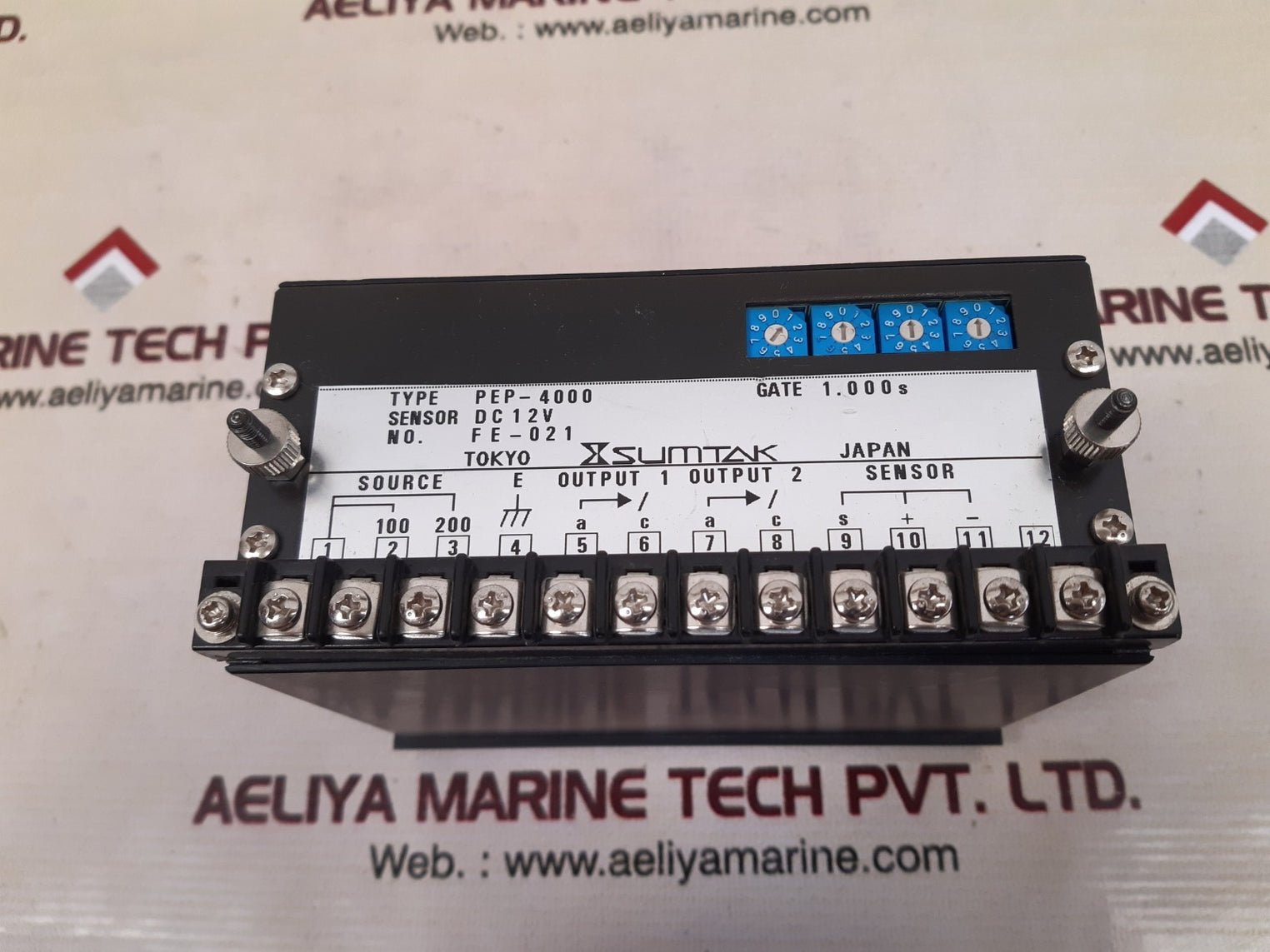 Sumtak pep-4000 counter sensor dc 12v 