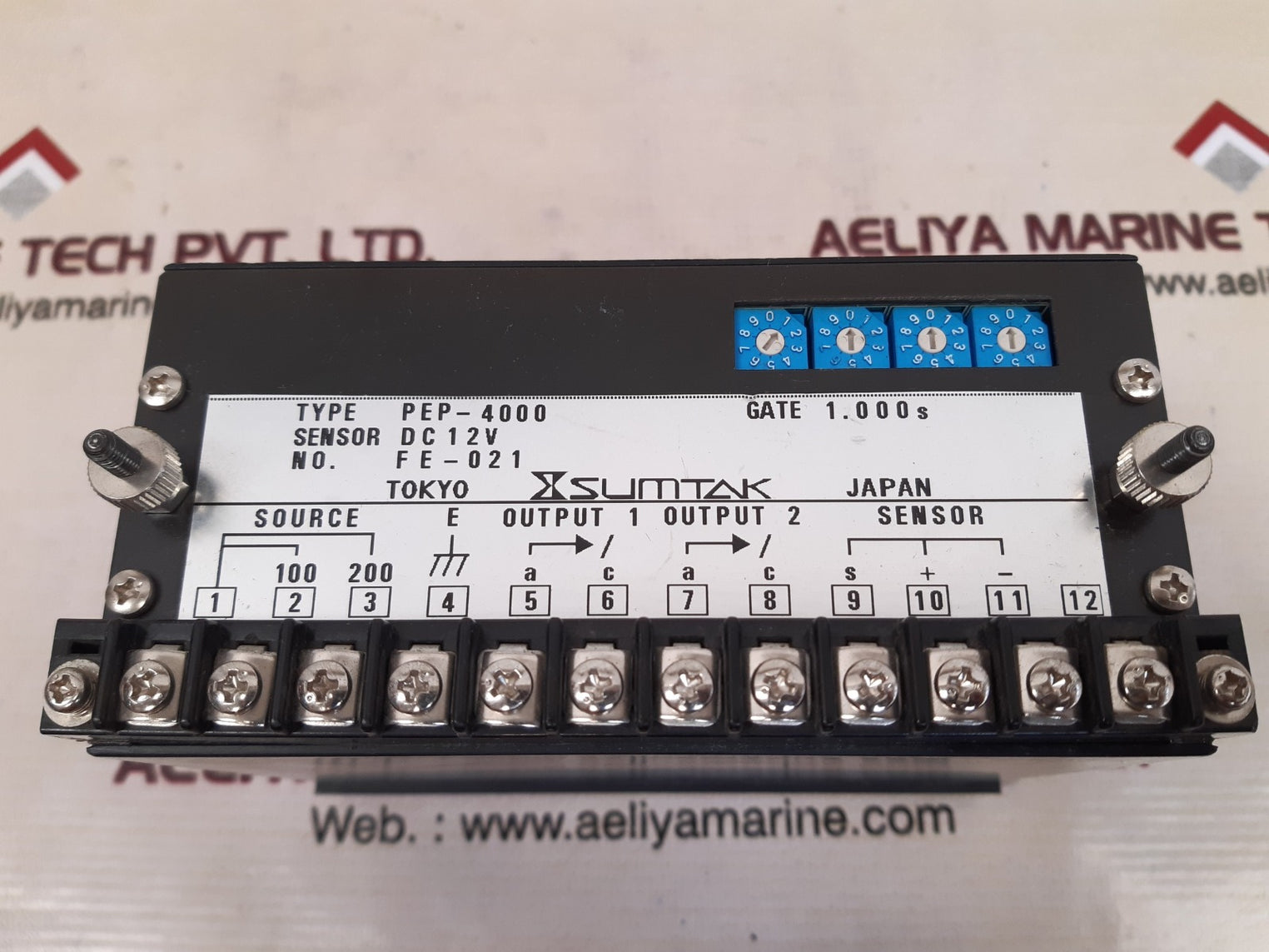 Sumtak pep-4000 counter sensor dc 12v 