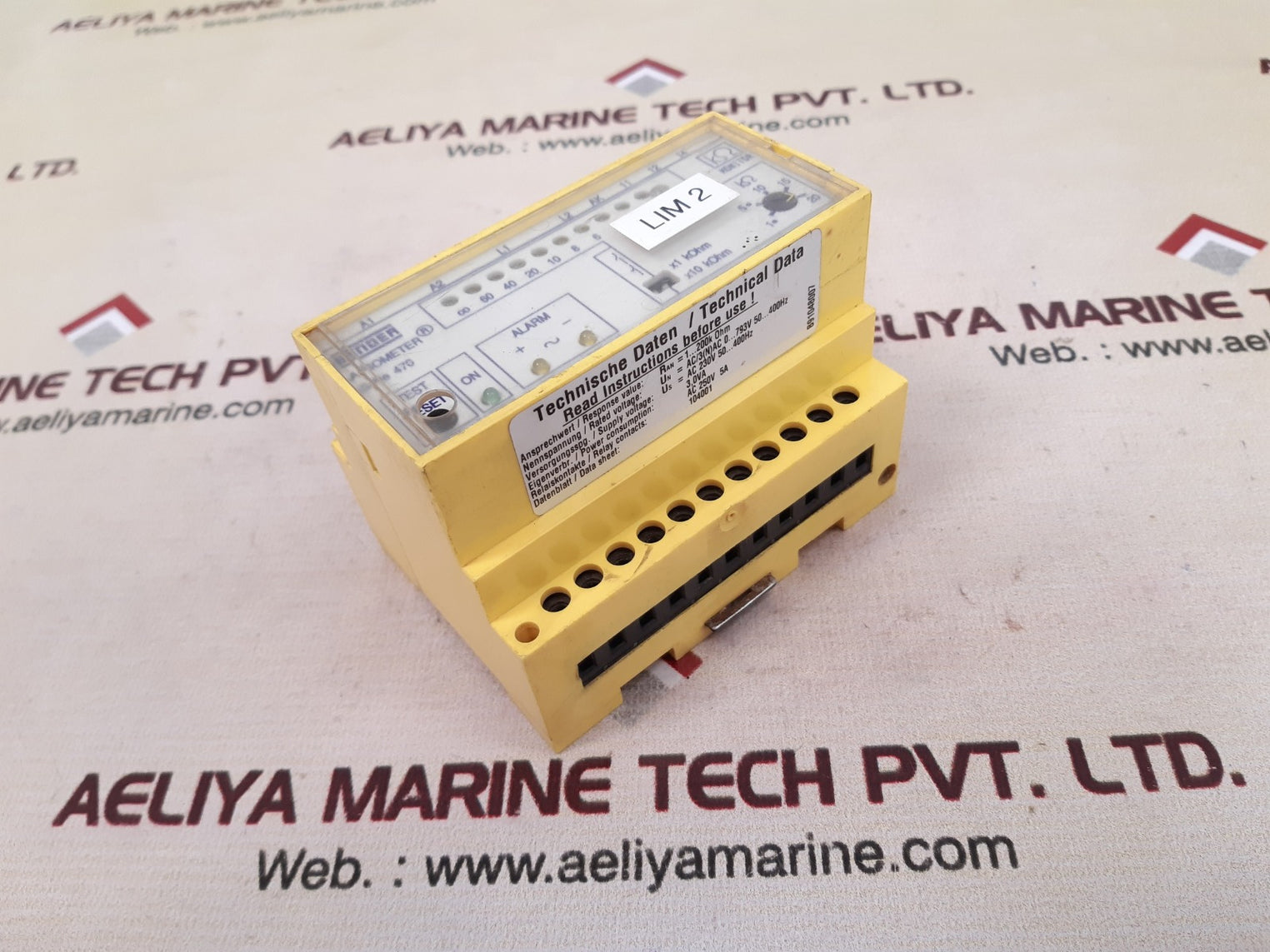 Bender ir470ly-40 insulation monitoring device