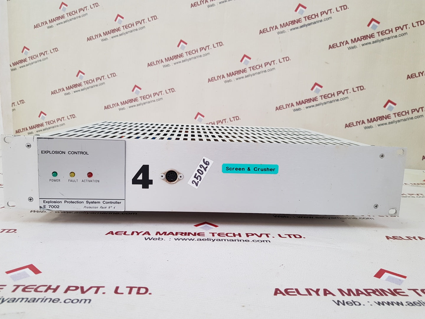 Eltech e 7002 explosion control