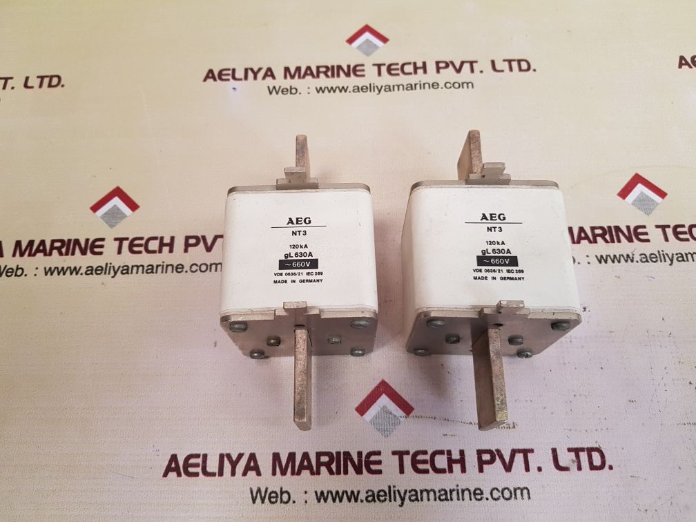 Aeg nt3 gl 630a fuse link