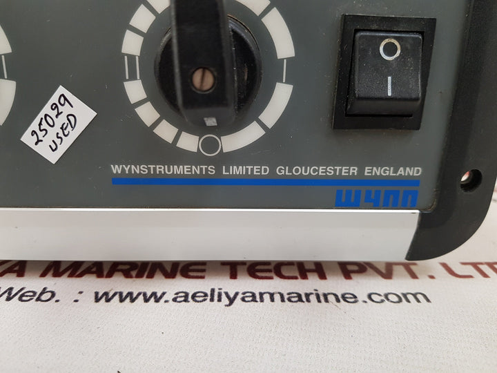 Wynstruments electric motor wiper control 