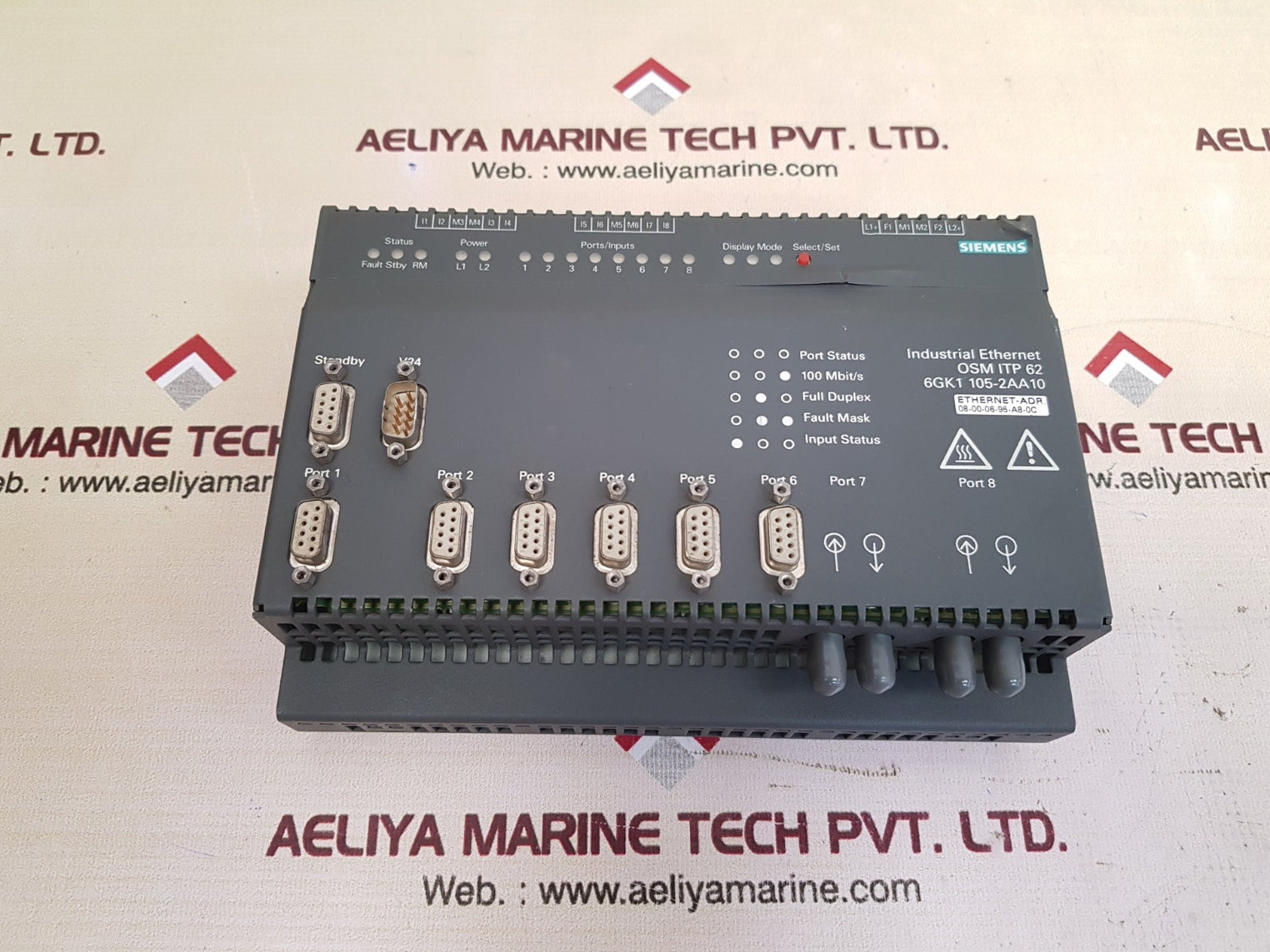 Siemens 6gk1 105-2aa10 osm itp 62 optical switch 