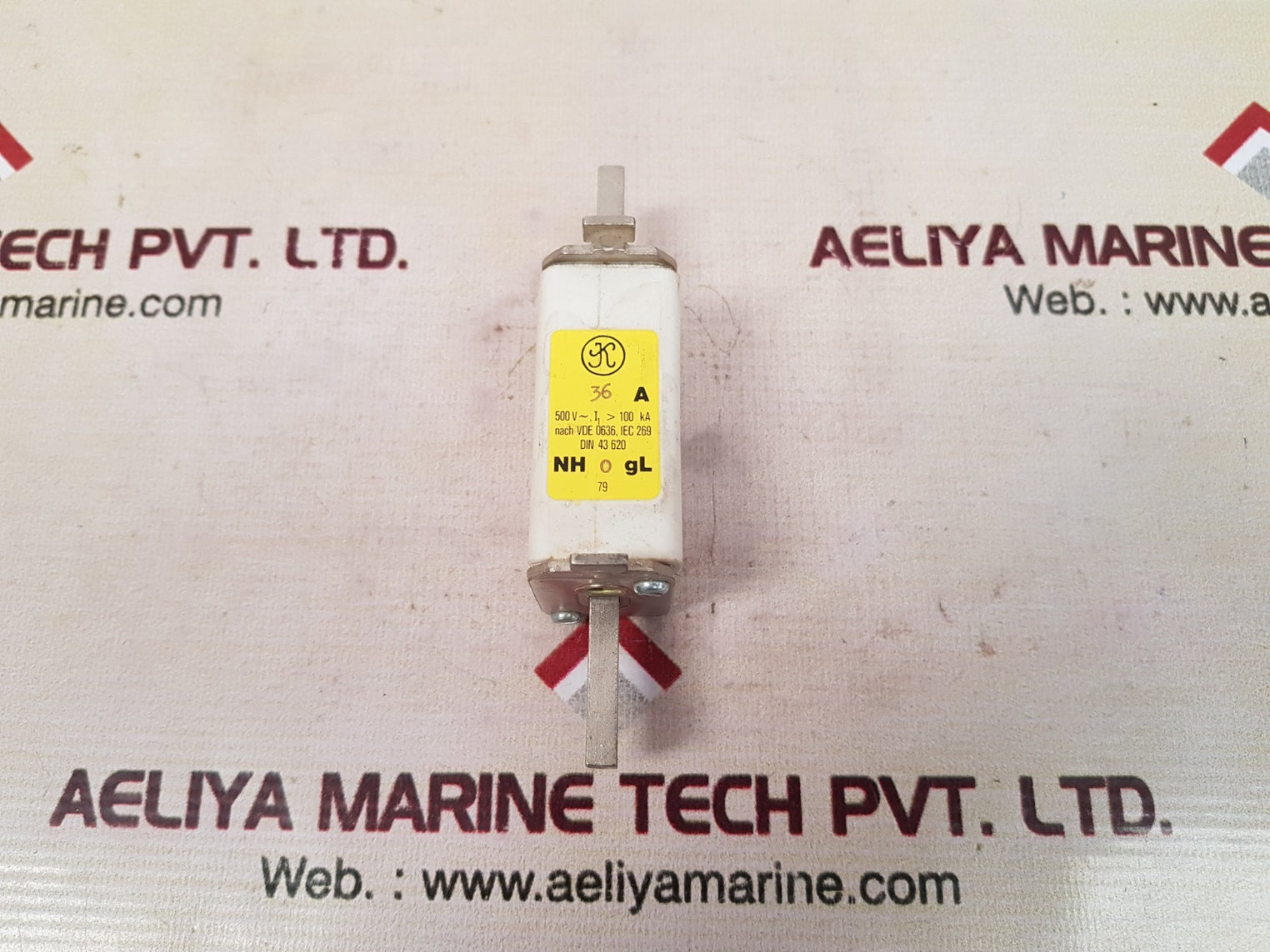 Nach vde 0636 fuse 36 a