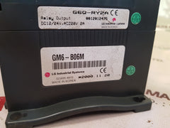 Lg gm6-pafa k3p-07as,g6i-d22a,g6q-ry2a,g6i-d24a programmable logic controller