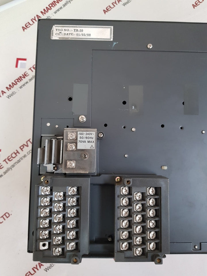 Yokogawa tr-20 100-240v~ 50/ 60 hz temperature indicator