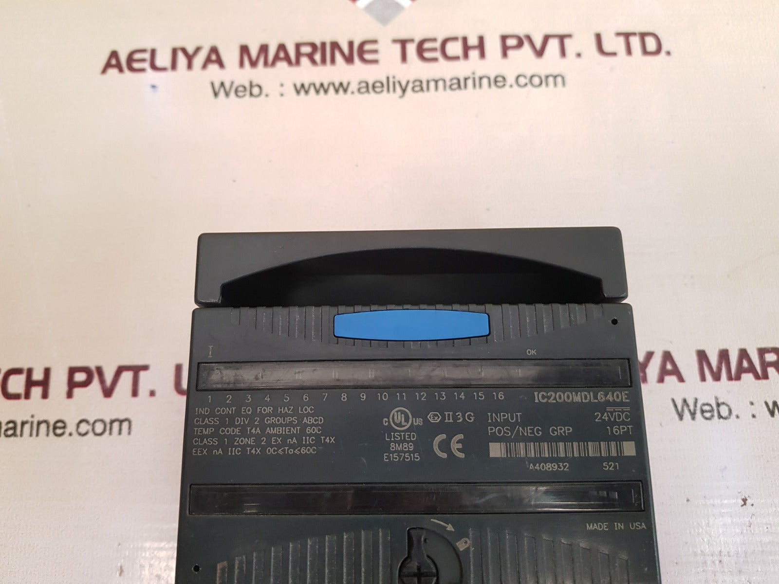 Ge fanuc Ic200mdl640e 24 vdc input module