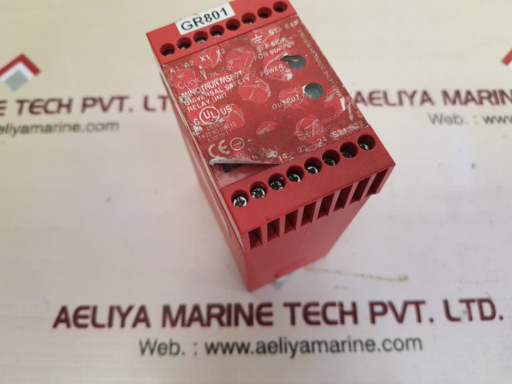 Allen bradley 440r-f23027 ser b minotaur msr9t universal safety relay unit