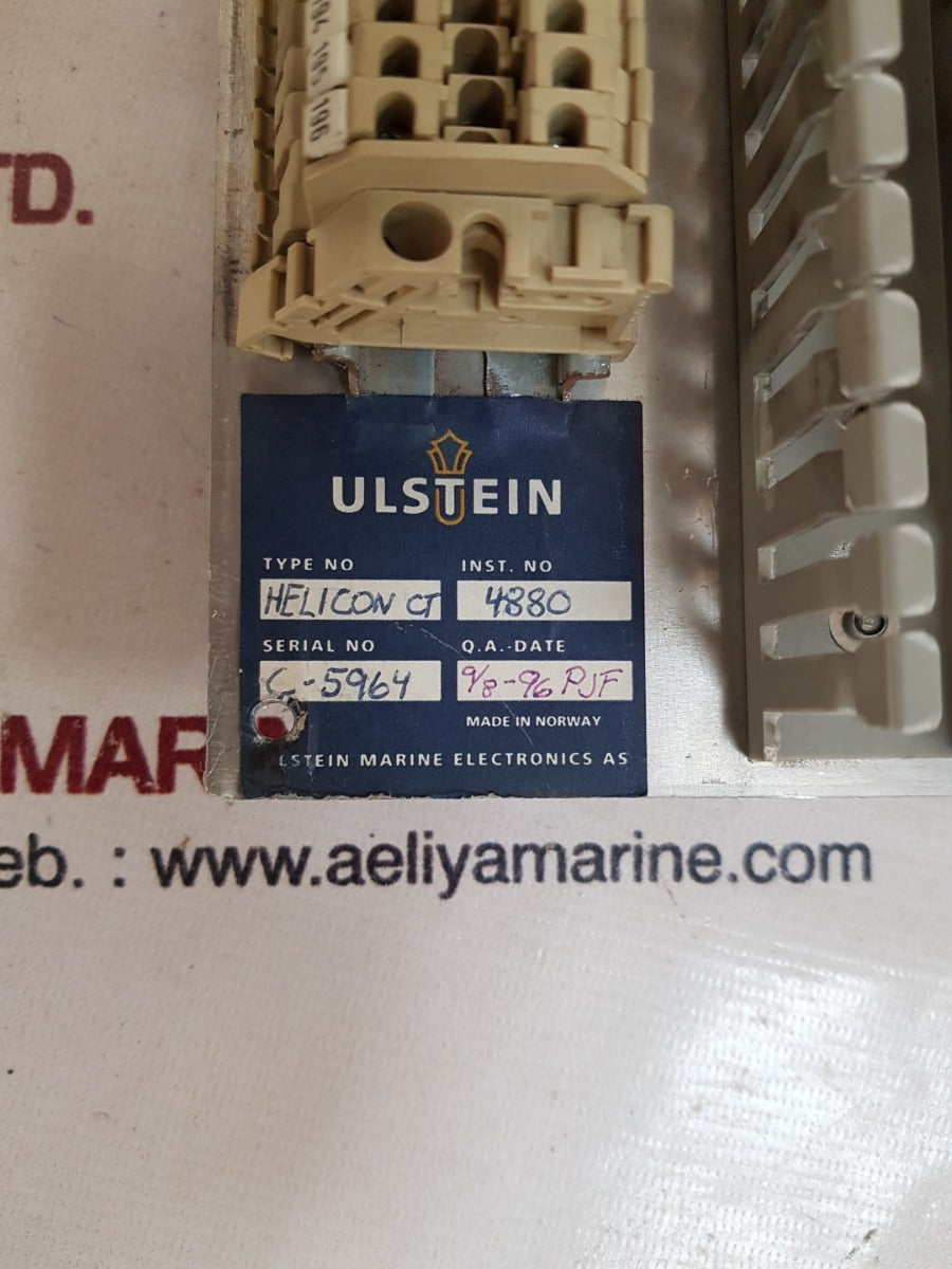 Ulstein marine electronics  helicon ct electronic panel