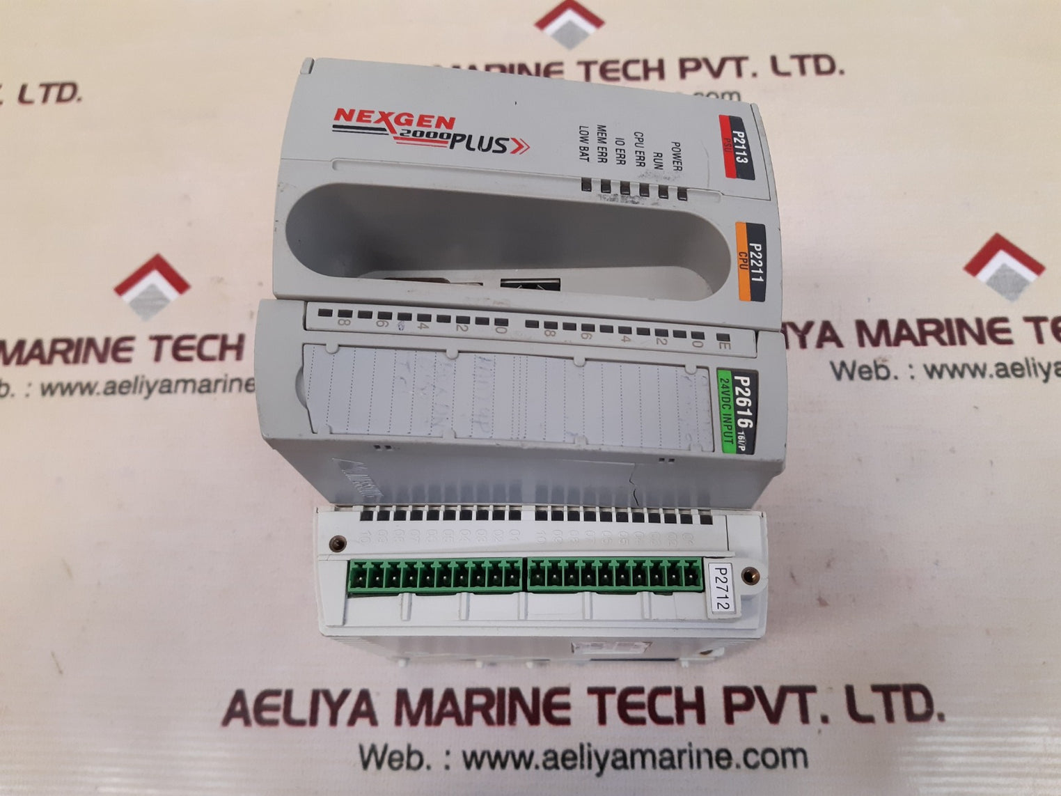 Nexgen 2000 plus p2113 psu p2211 cpu p2616 16i/p  relay output