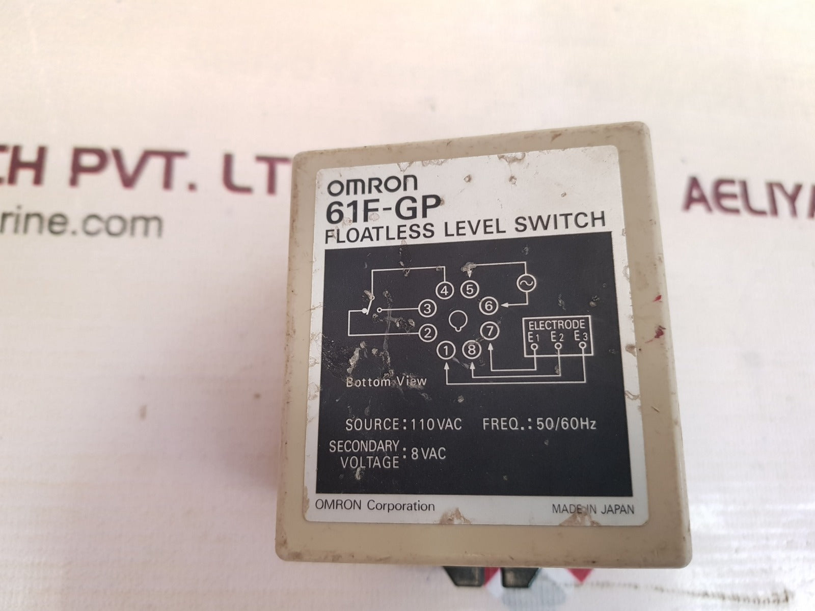 Omron 61f-gp floatless level switch