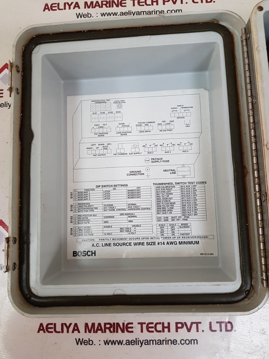 Bosch ltc 8561/50 receiver-motor driver