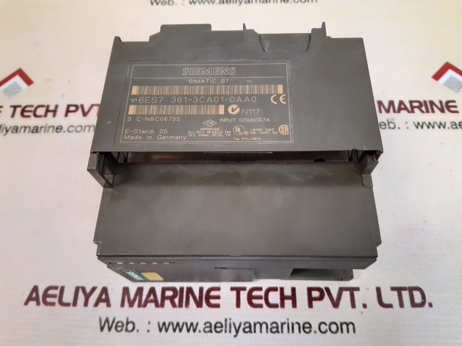 Siemens simatic s7 6es7 361-3ca01-0aa0 module