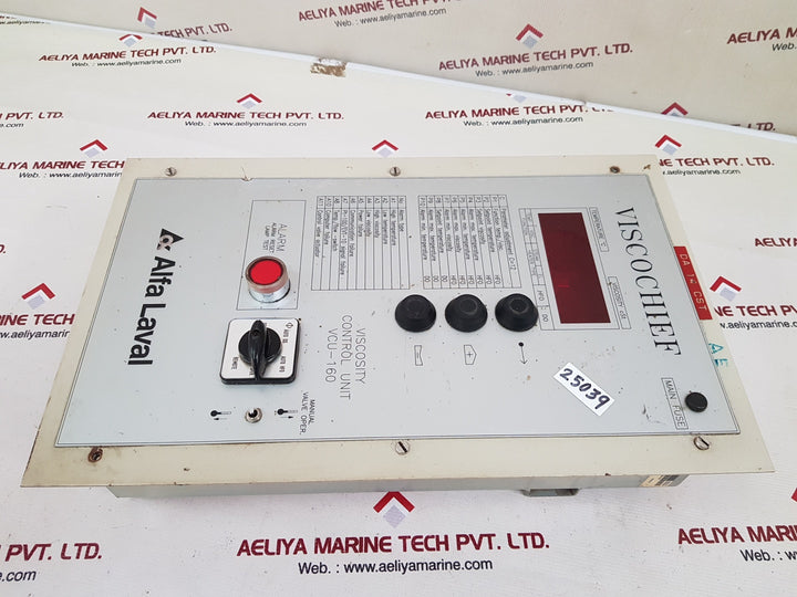 Alfa laval vcu-160 viscosity control unit version 3