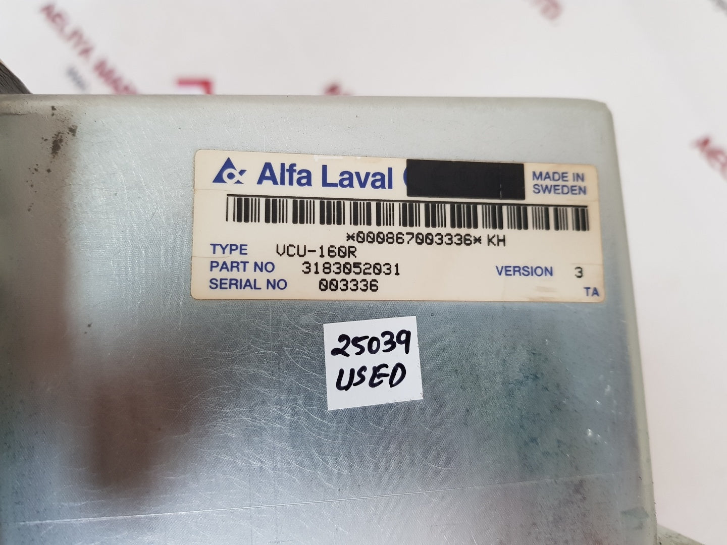 Alfa laval vcu-160 viscosity control unit version 3