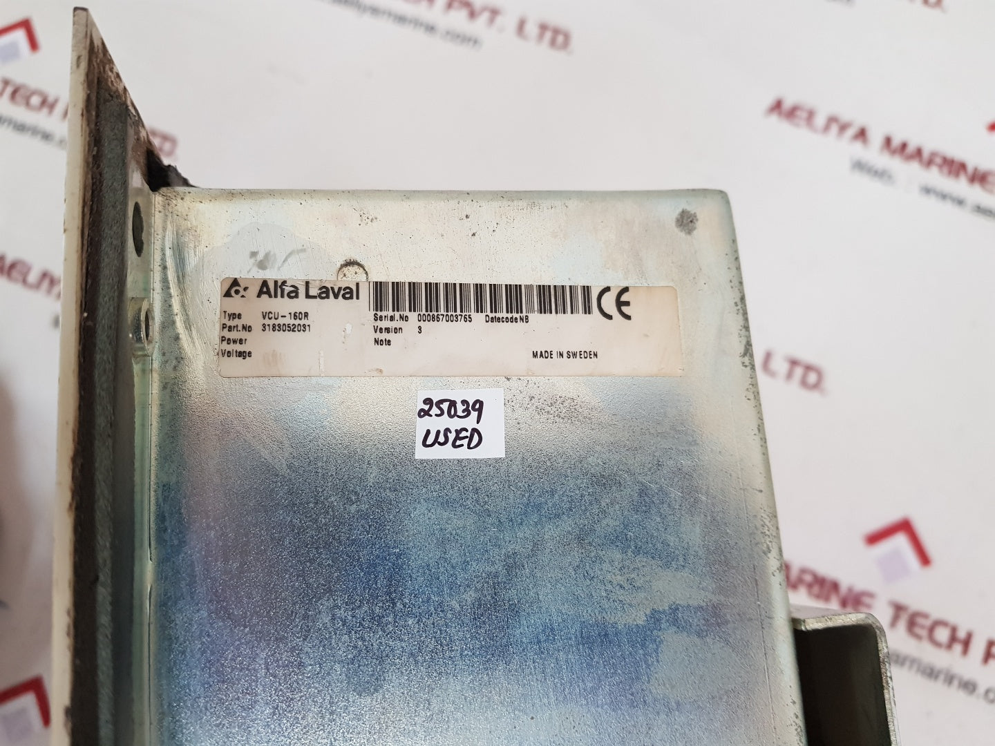 Alfa laval vcu-160 viscosity control unit version 3