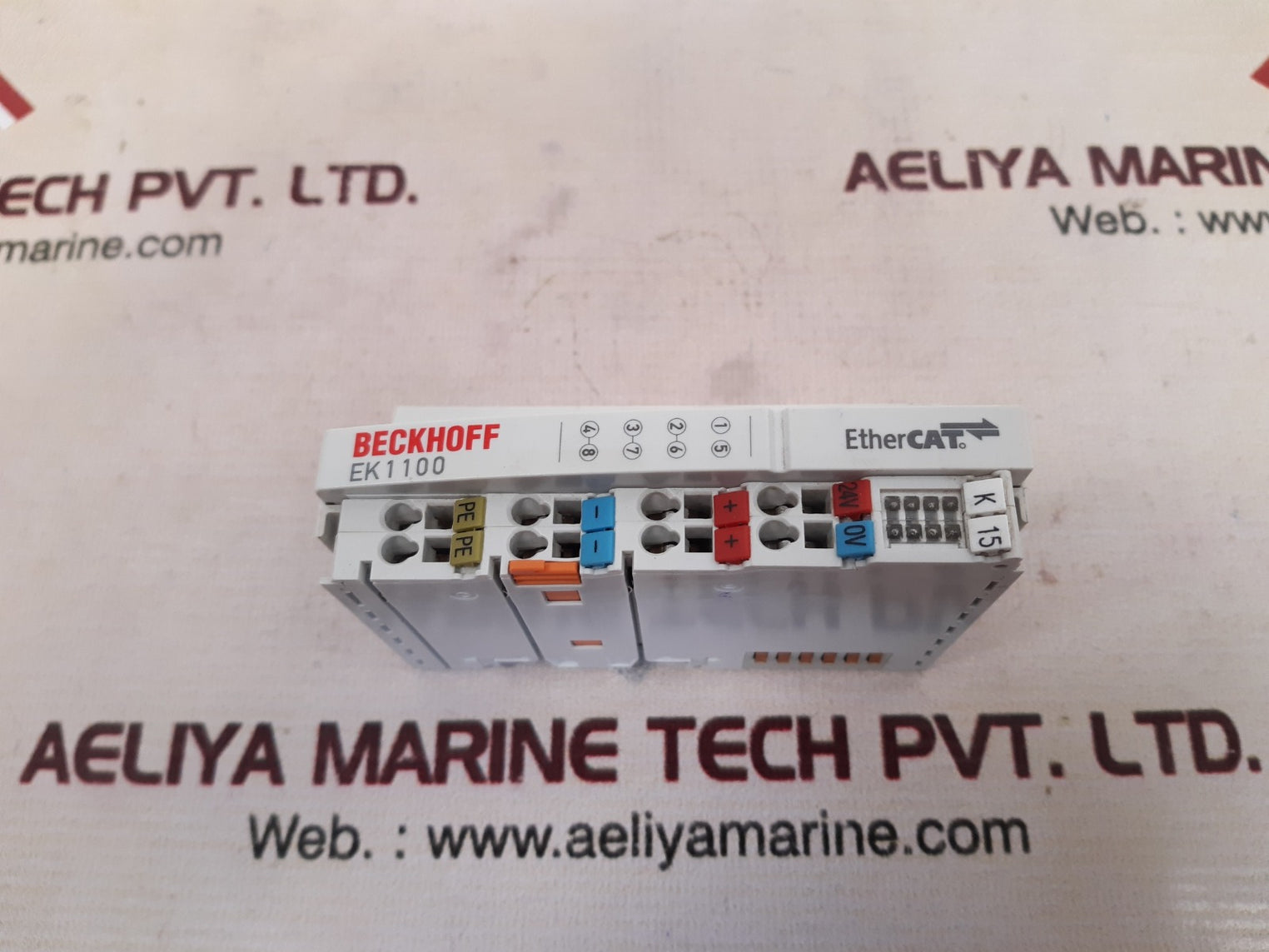 Beckhoff Ek 1100 Ethercat Bus Coupler 24V 55°C