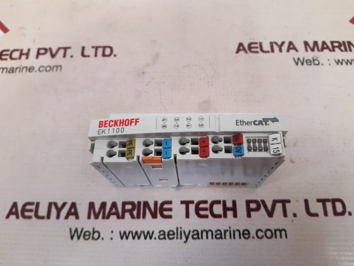 Beckhoff Ek 1100 Ethercat Bus Coupler 24V 55°C