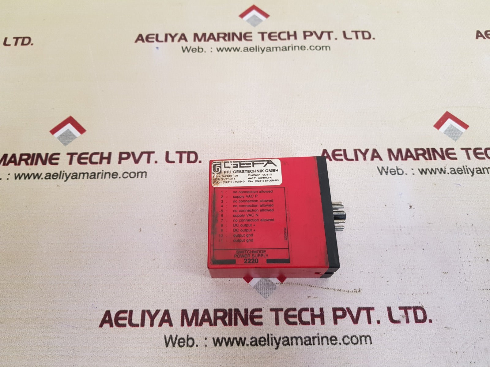 Pr electronics 2220 b1  switch mode power supply 230v 