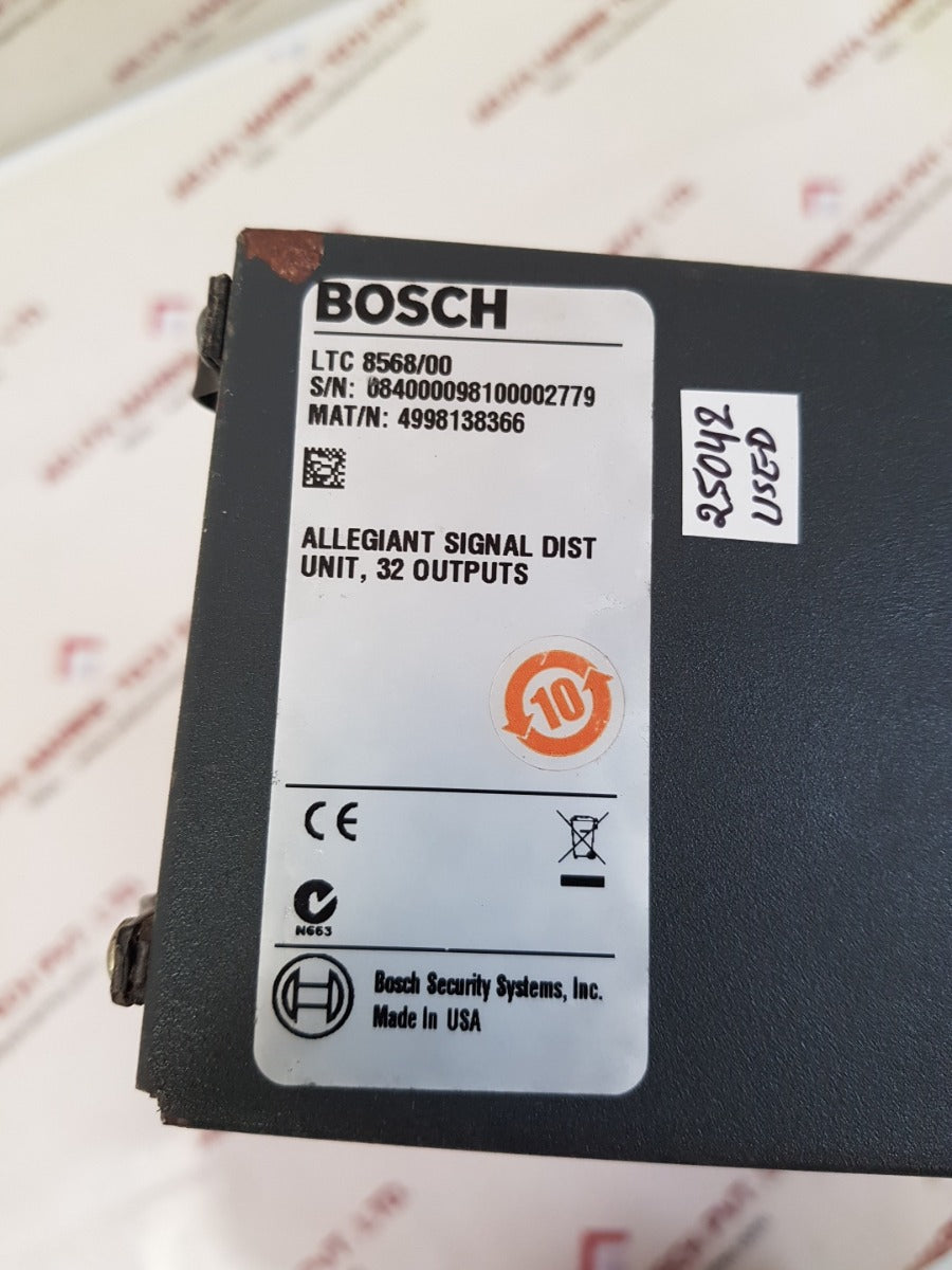 Bosch allegiant ltc 8568/00 data signal distribution unit