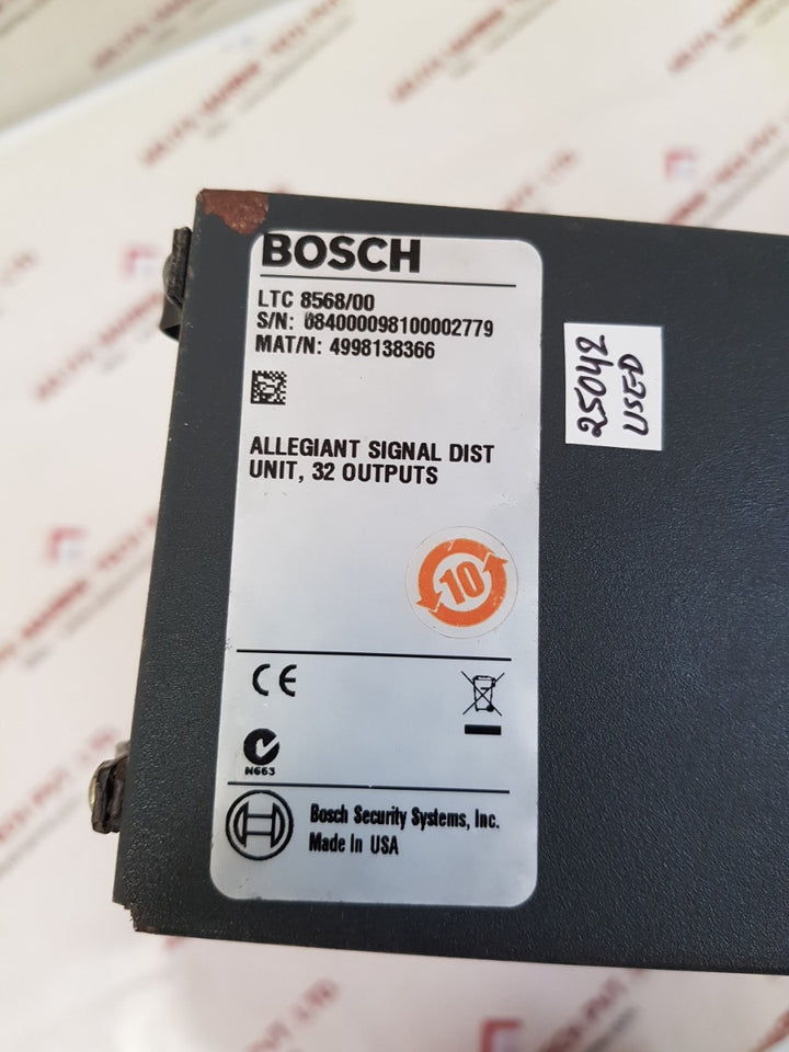 Bosch allegiant ltc 8568/00 data signal distribution unit