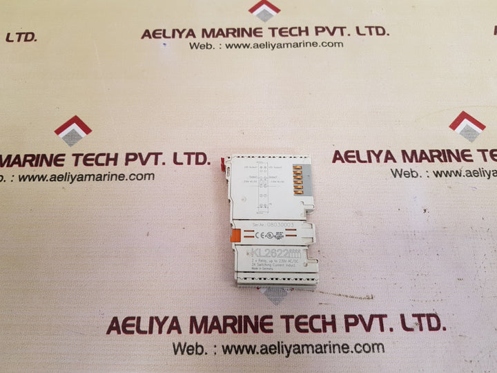 Beckhoff kl2622 2-channel switching current induct