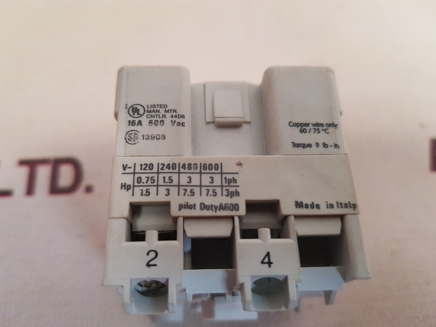 Allen bradley 194l-e16-1751 ser.a on-offload switch