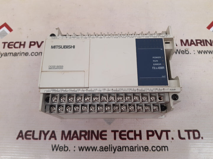 Mitsubishi melsec fx1n-40mr programmable controller